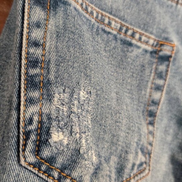 NWT Refuge Boyfriend Denim Jeans Size 0 - Picture 6 of 8